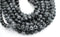 Snowflake Obsidian Gemstone Beads, 8mm, Round